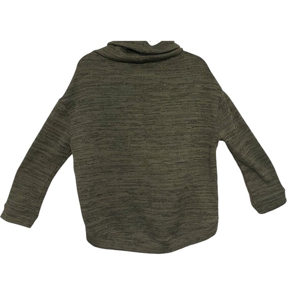 Anthropologie Saturday Sunday Green Funnel Neck Sweater Size Small - Picture 2 of 16